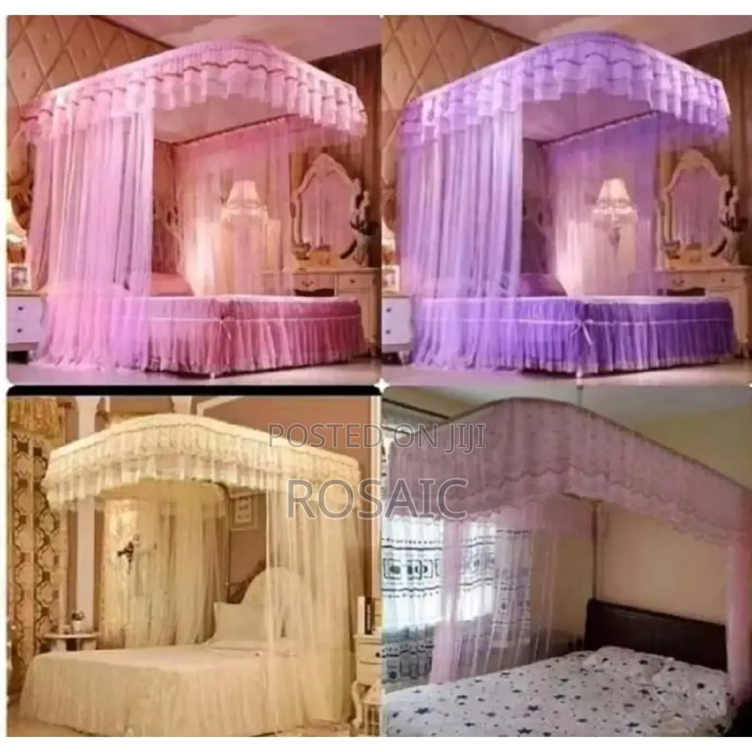 2 Stand Mosquito Net With Sliding Rails at 3500
