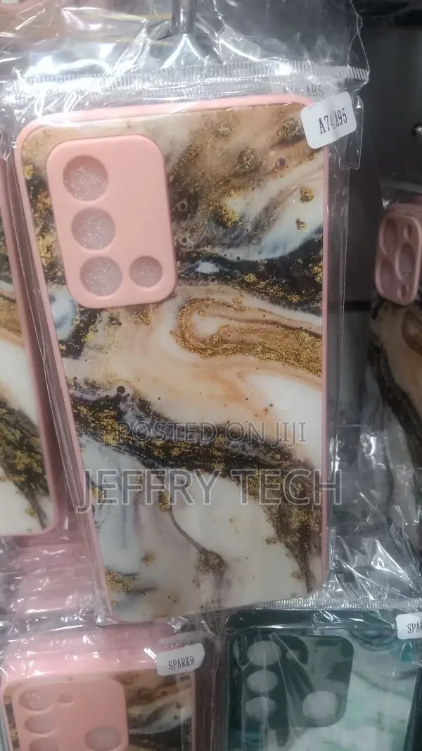 Brown Marble Hard Samsung A74 Case Phone Cover