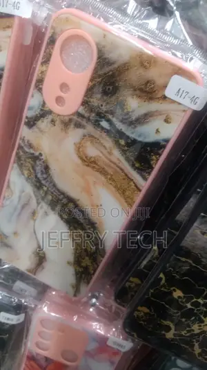 Ocean Marble Glass Case for OPPO A17