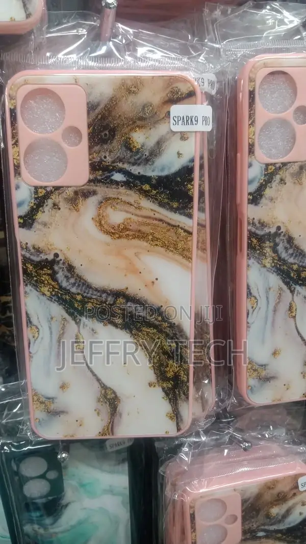 PU Print Brown Marble Xiaomi Redmi 10c