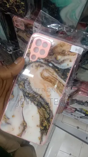 Samsung Galaxy A12 / M12 Case Marble Effect, Phone Case Sho