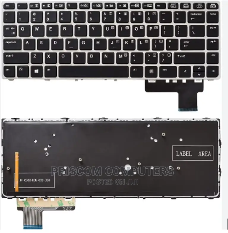 HP 9470, 9480, 9470M, 9480M Backlight Keyboard
