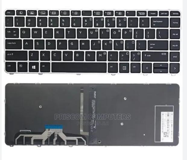 HP 9470, 9480, 9470M, 9480M Backlight Keyboard - thumbnail 3