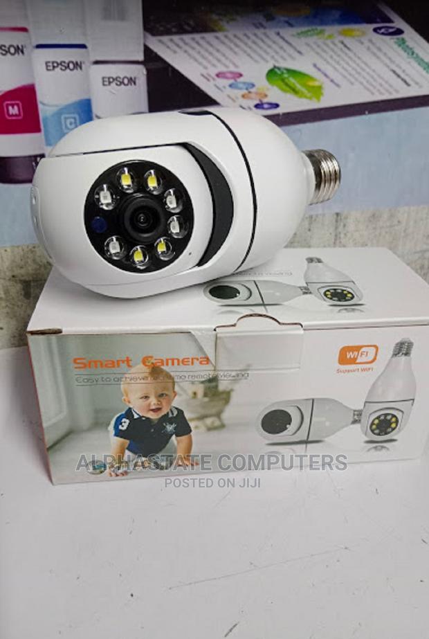 Wireless Wifi 360 PTZ CCTV ;Camera Bulb Camera Motion - main view