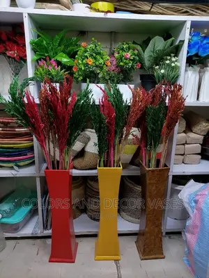 Vase and Wheat Grass
