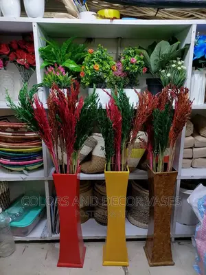 Vase and Wheat Grass