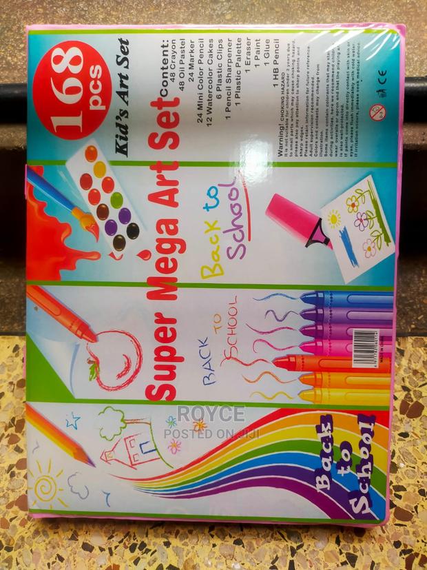 168pc Super Mega Art Set - main view