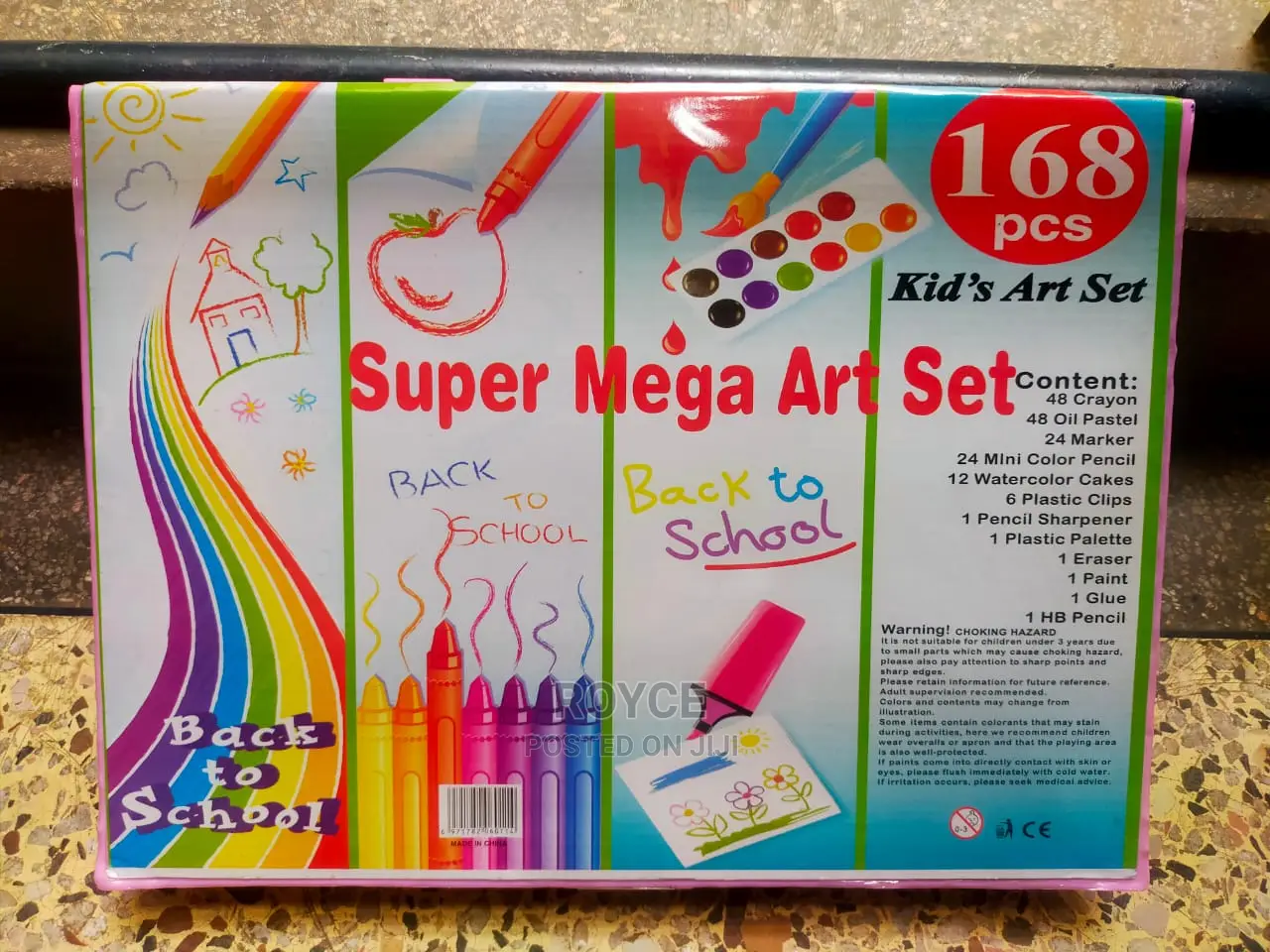168pc Super Mega Art Set