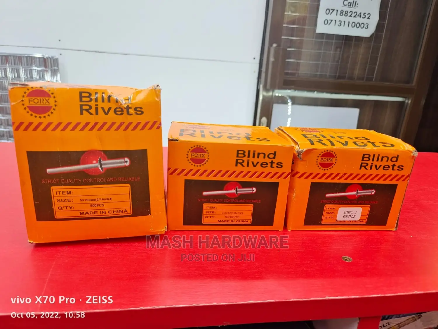 3/16*1/2 Blind Rivets