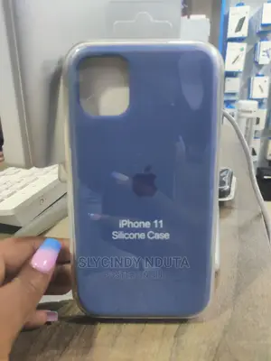 iPhone 11 Silicone Case (Blue)