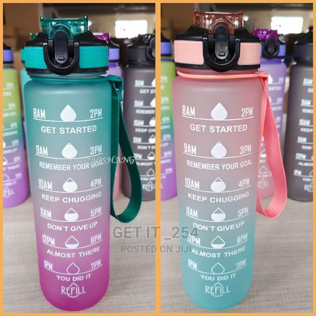 1000ml Motivational Water Bottle