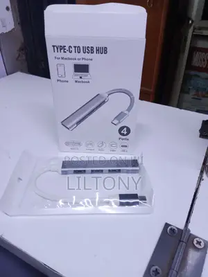 Type C to USB Hub 4port