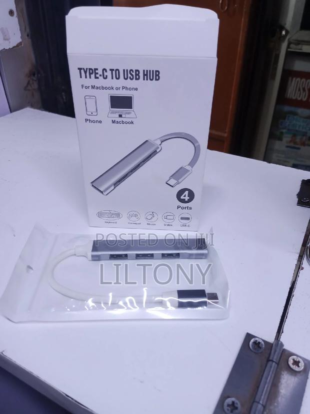 Type C to USB Hub 4port - main view