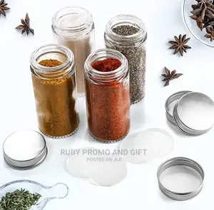 Glass 212ml Spice Containers