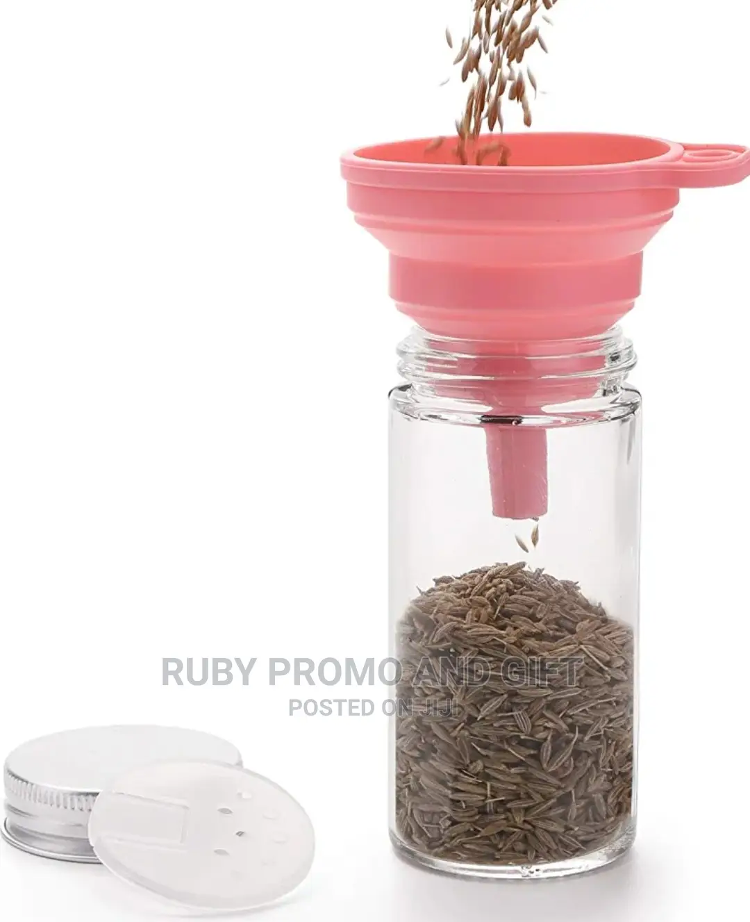 Glass 212ml Spice Containers