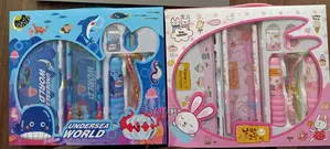 Kids Stationery Set With Skipping Rope Cartoon Themed