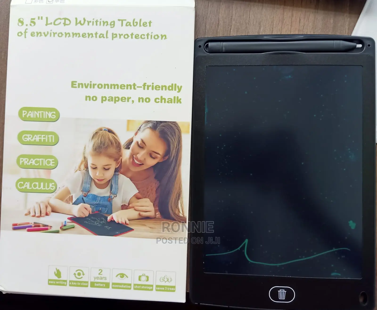 Digital Smart Board LCD Screens With Delete Button
