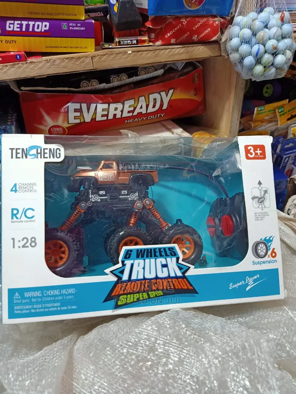 6 Wheel Off-Road Remote Controlled Car for Racing Climbing