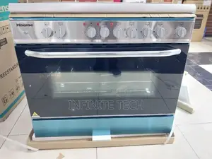 Hisense Cooker 4 Gas + 2 Electric Electric Oven