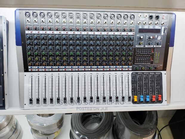 Kv-160 16 Channel Powered Mixer - main view
