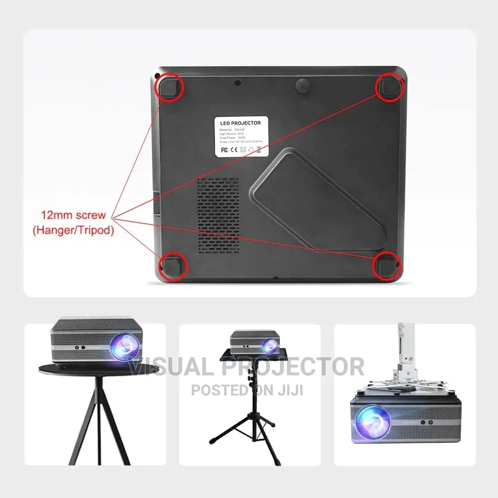 Borsso Ultima Outdoor Android Projector With Auto Focus