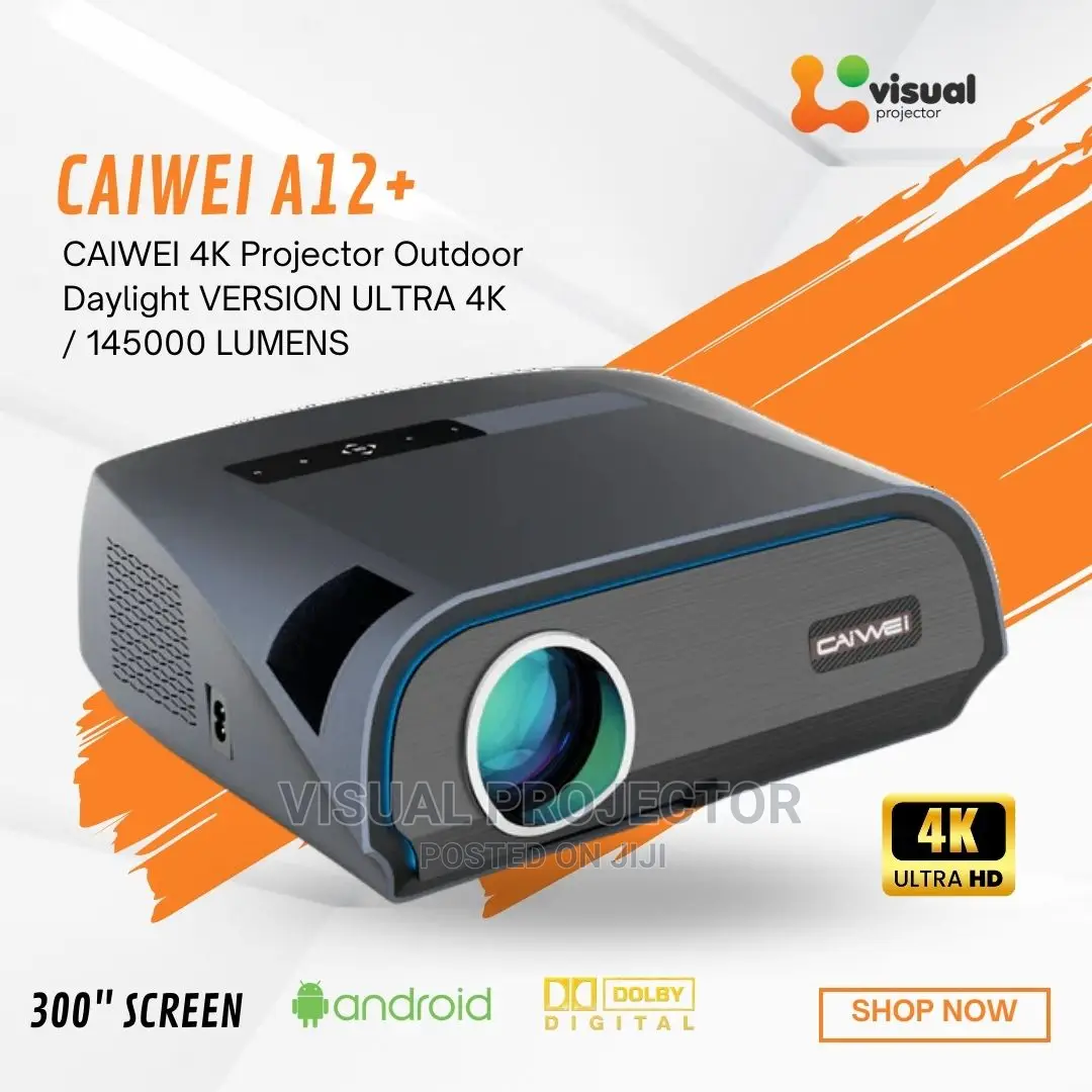 Caiwei A12+ Outdoor Projector Android
