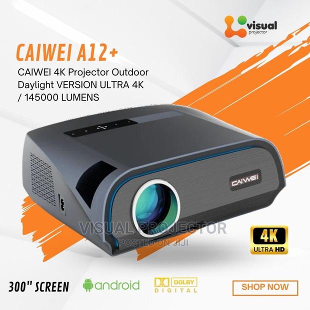 Caiwei A12+ Outdoor Projector Android
