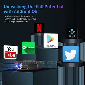 Caiwei A12+ Outdoor Projector Android
