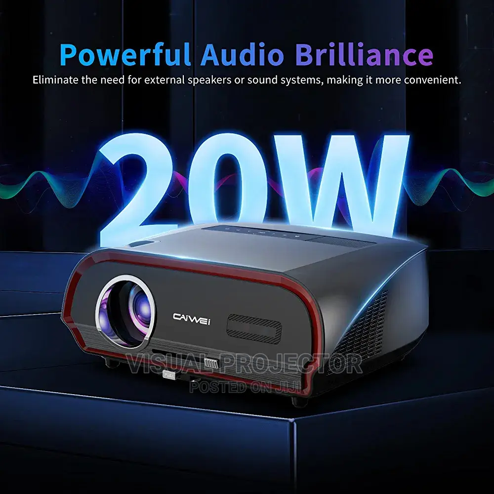 Caiwei A12+ Outdoor Projector Android