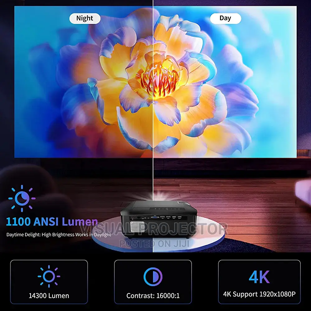Caiwei A12+ Outdoor Projector Android