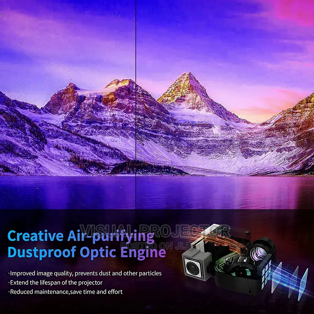 Caiwei A12+ Outdoor Projector Android