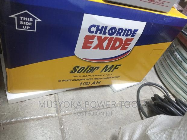 Chloride Exide 100 Ah Solar Battery Maintenance Free