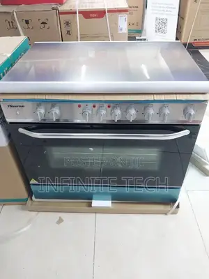 Hisense Cooker 4 Gas + 2 Electric Electric Oven