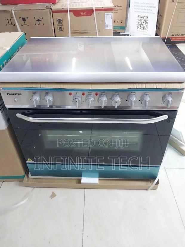 Hisense Cooker 4 Gas + 2 Electric Electric Oven