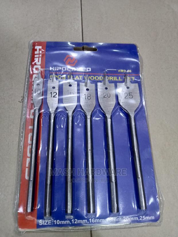 10mm to 25mm Flat Bit Set