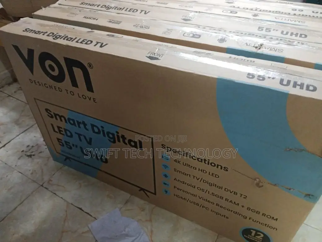 Von 55 Inches Smart Android