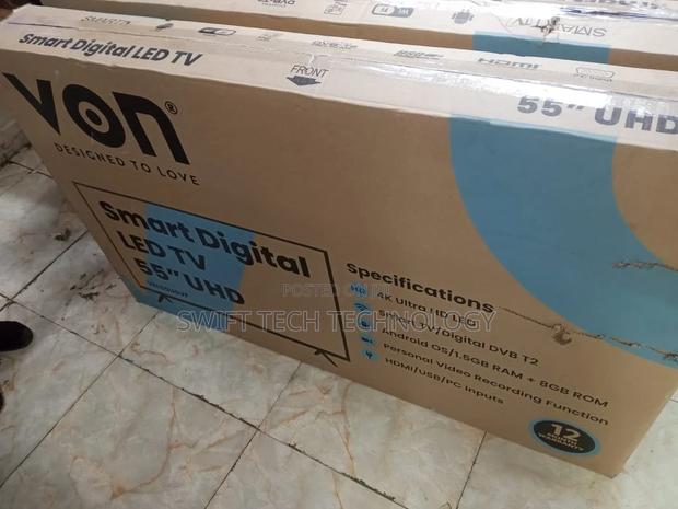 55 Inches Von Television - thumbnail 3