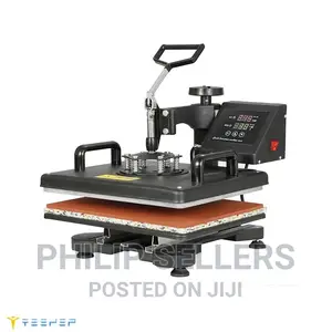 10 in 1 Combo Heat Press Machine T-Shirt Mug Hat Plate Case