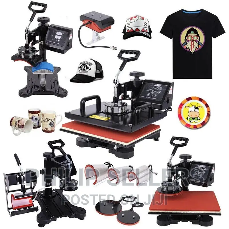 38CM 10 in 1 Combo Sublimation Heat Press Machine for T Shir