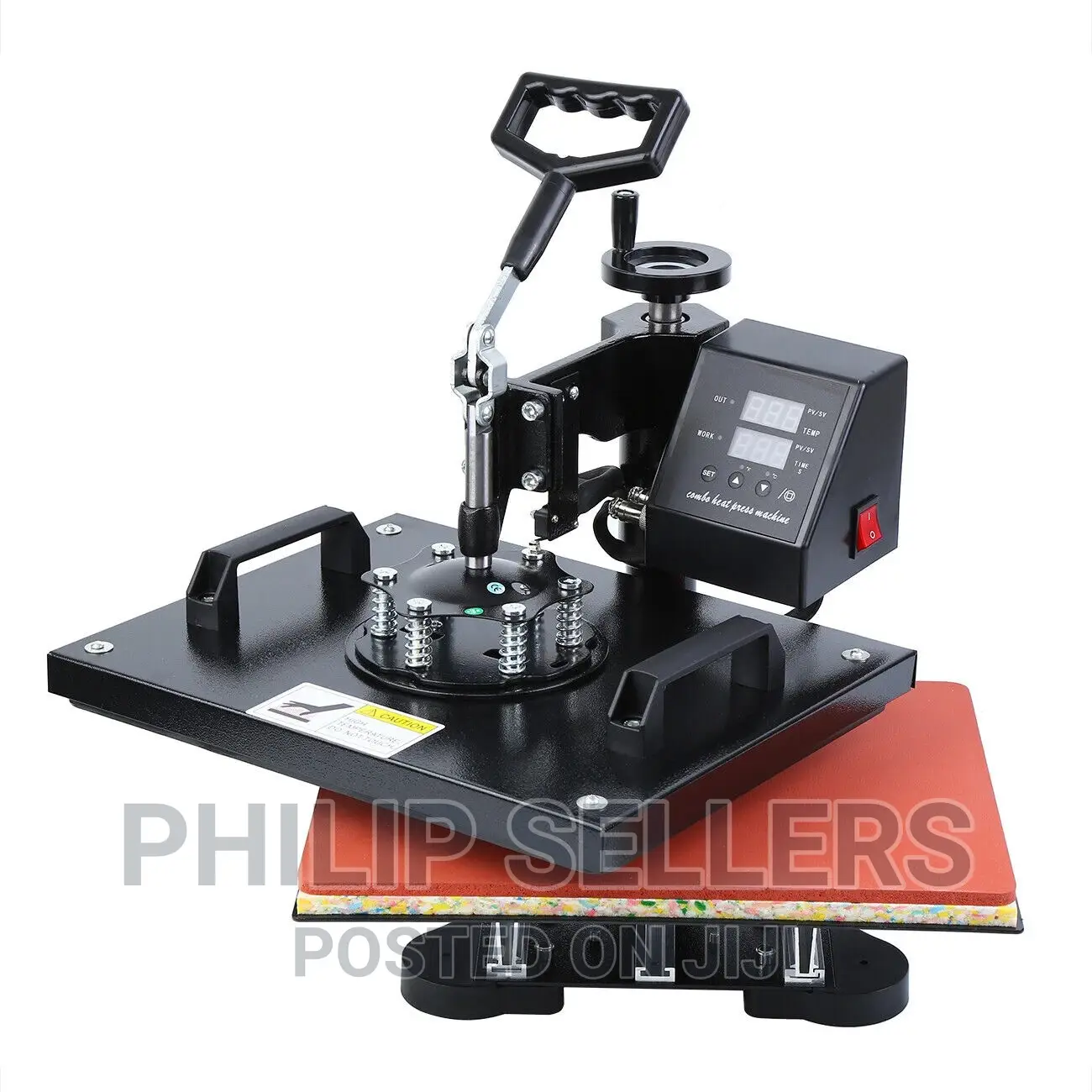 38CM 10 in 1 Combo Sublimation Heat Press Machine for T Shir