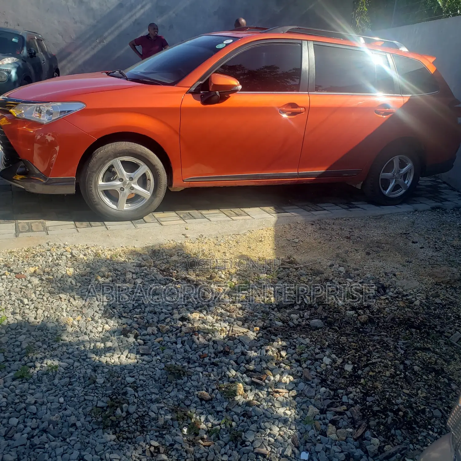 Toyota Corolla Fielder 2015 Orange