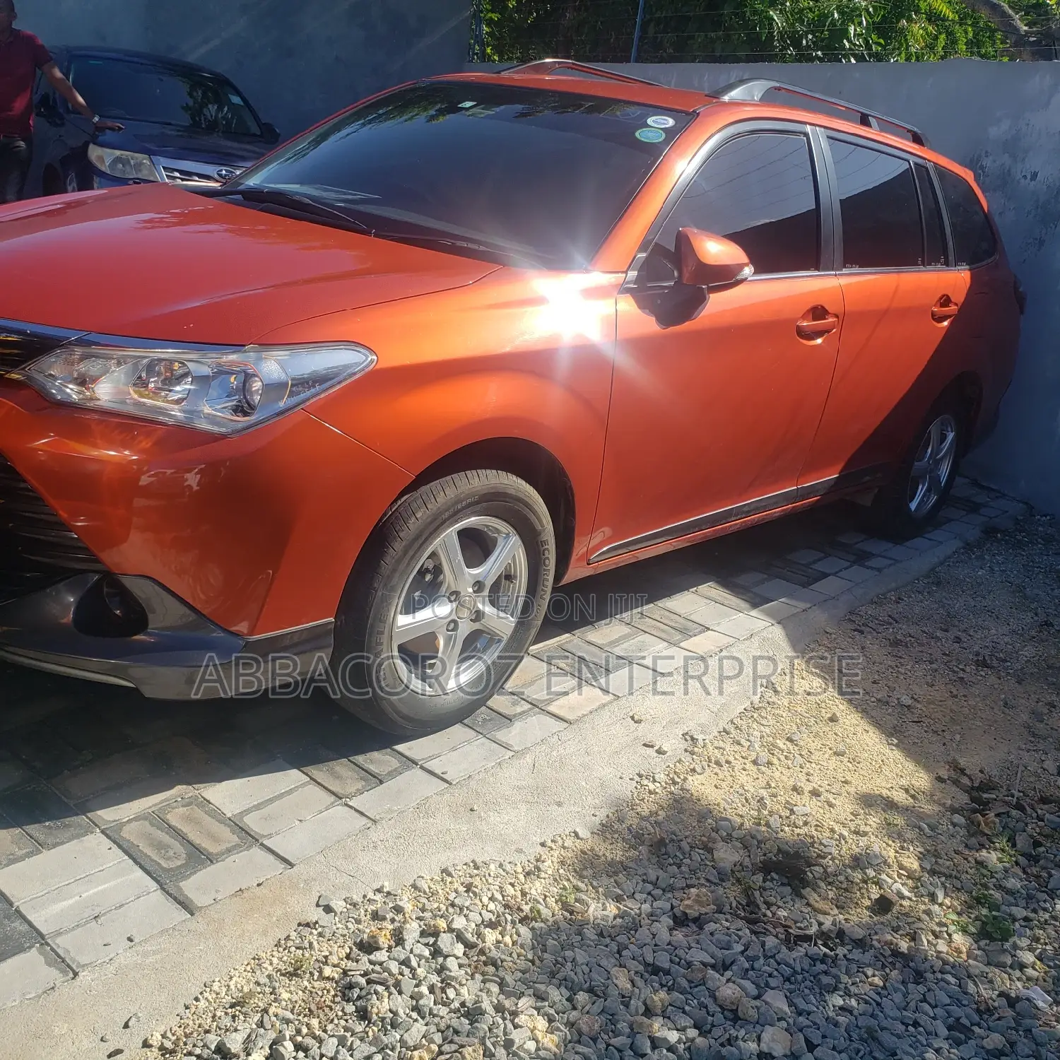 Toyota Corolla Fielder 2015 Orange