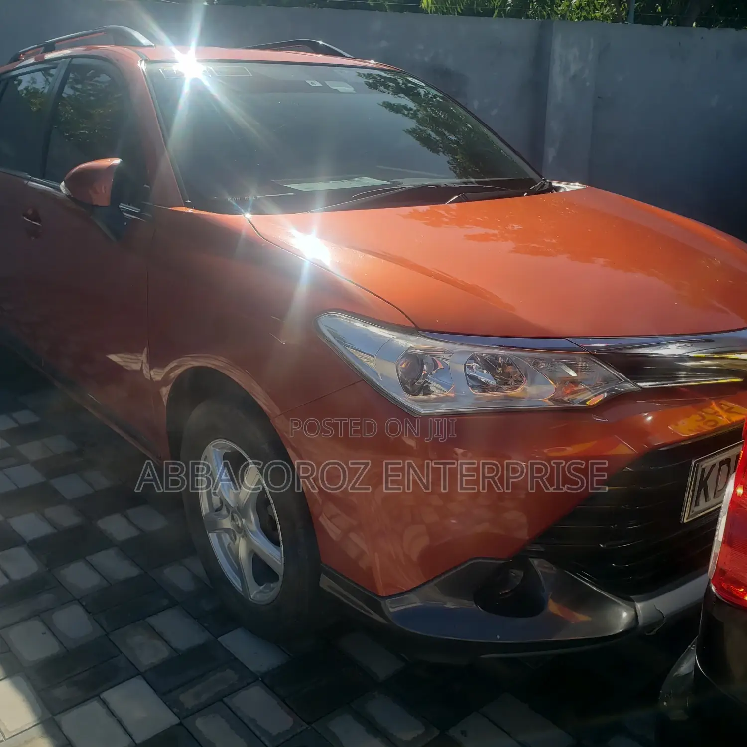 Toyota Corolla Fielder 2015 Orange