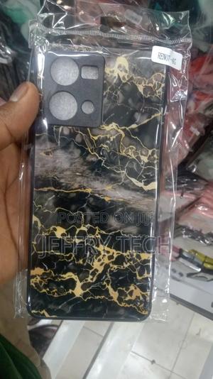Mobile Back Cover for Oppo Reno 7 4G Black Marble Desig - thumbnail 2