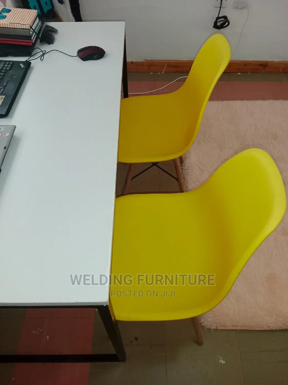 Office Desk and Two Chairs