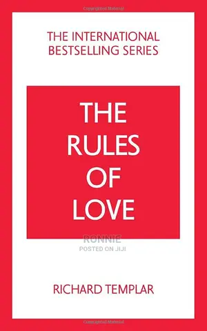 The Rules Of Love Book By Richard Templar