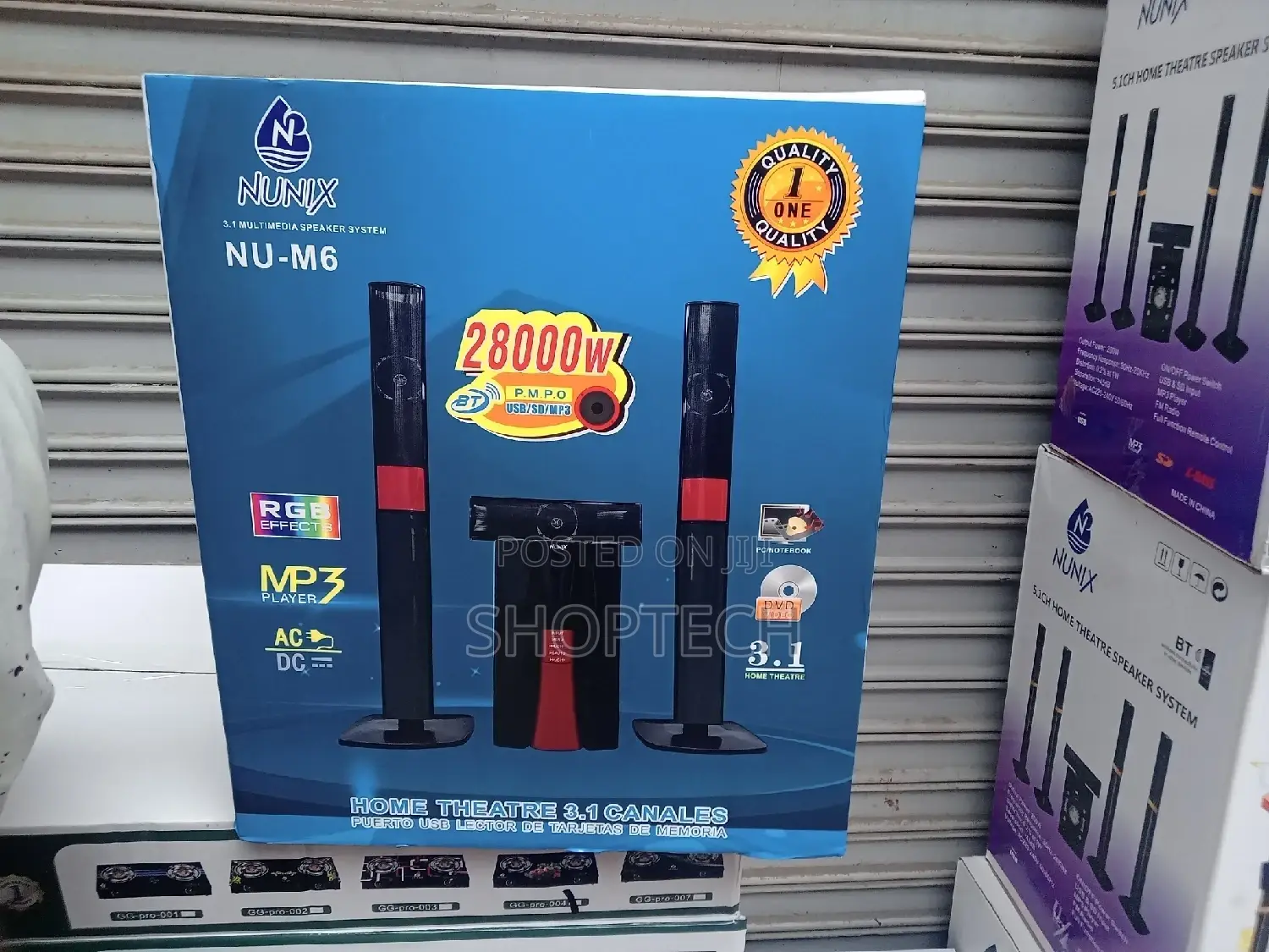 Nunix M6 Tall Boys System