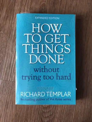 How to Get Things Done Book by Richard Templar