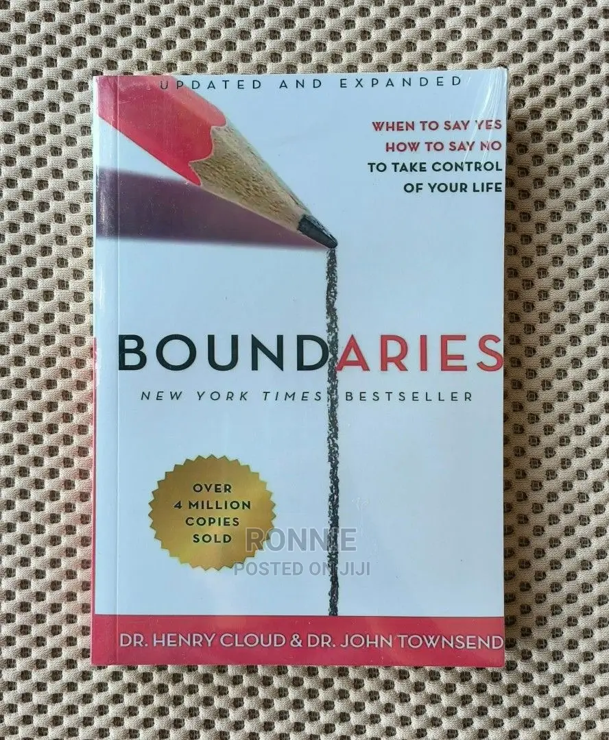 Boundaries Book by Dr. Henry Cloud and Dr. John Townsend