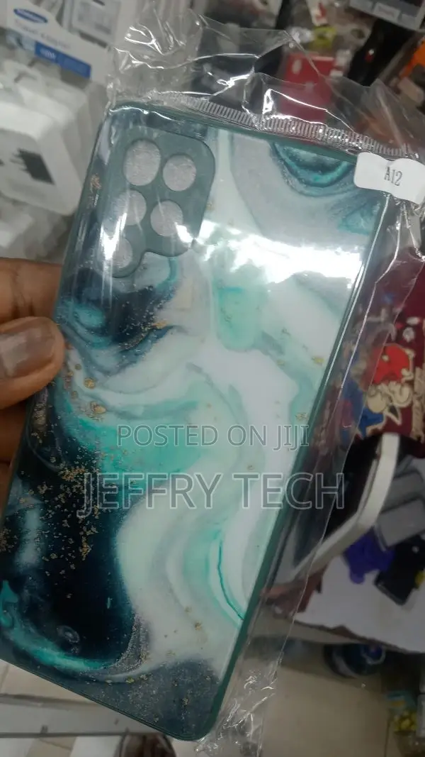 Marble Protective Case for Samsung Galaxy A12